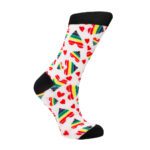 Happy Hearts Sexy Socks for Men Size 42-46 - Fun & Flirty Footwear