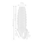 Shop Sono No.21 Transparent Dong Sleeve for Ultimate Pleasure and Comfort - Image 3