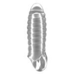 Enhance Your Pleasure with Sono No.36 Stretchy Thick Transparent Penis Extension - Image 2