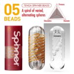 Tenga 05 Beads Spinner Masturbator - Ultimate Pleasure Experience for Men - Image 3