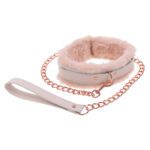 Seductive Sex and Mischief Fur Collar and Leash Set for Playful Bondage - Image 2