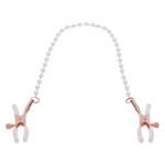 Enhance Pleasure with Sex and Mischief Pearl Nipple Clamps - Adjustable & Stylish - Image 4