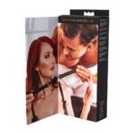 Sportsheets Saffron Breathable Ball Gag - Comfortable BDSM Accessory for Enhanced Play - Image 3