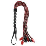 Sportsheets Saffron Braided Flogger - Premium BDSM Whip for Sensual Play