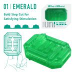 Tenga UNI Emerald Sleeve Masturbator - Ultimate Pleasure Experience for Men