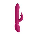 Vive Amoris Pink Rabbit Vibrator with Stimulating Beads for Ultimate Pleasure - Image 2