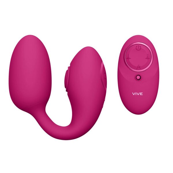 Vive Aika Pulse Wave Vibrating Love Egg - Pink Pleasure Toy for Ultimate Intimacy