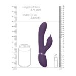 Vive Aimi Pulse Wave G Spot Vibrator - Purple Vibrating Pleasure Toy - Image 2