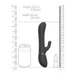Vive Chou Double Action Interchangeable Rabbit Vibrator - Black Pleasure Toy - Image 3