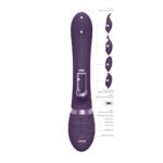 Vive Etsu Interchangeable Rabbit Vibrator in Purple - Ultimate Pleasure & Versatility - Image 2