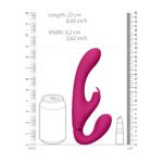 Vive Suki Triple Action Strapless Strap-On Vibrator in Pink - Ultimate Pleasure Device - Image 3