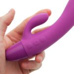Experience Ultimate Pleasure with PicoBong Kaya Silicone Rabbit Vibrator - Dual Action Delight - Image 4