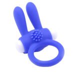 Blue Rabbit Ears Cock Ring - Ultimate Pleasure Enhancer for Couples - Image 2