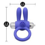 Blue Rabbit Ears Cock Ring - Ultimate Pleasure Enhancer for Couples - Image 4