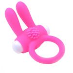 Pink Rabbit Ears Cock Ring - Ultimate Pleasure Enhancer for Couples