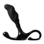 Silicone Prostate Exerciser - Black Ultimate Pleasure Tool for Enhanced Stimulation - Image 2