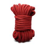 10 Metres Red Cotton Bondage Rope - Soft, Durable & Perfect for Restraint Play