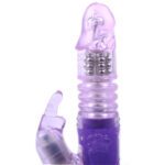 Purple Rabbit Vibrator with Thrusting Motion for Ultimate Pleasure - Image 3
