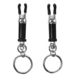 Master Series Bondage Ring Barrel Nipple Clamps - Ultimate Sensation for BDSM Enthusiasts