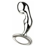 Njoy Pure Fun Stainless Steel P-Spot Butt Plug - Ultimate Pleasure for Men - Image 3