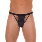 Men's Black Cut Out G-String - Stylish & Comfortable Underwear - Image 2