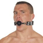 Premium Silicone Ball Gag for Comfortable BDSM Play - Adjustable & Safe - Image 5
