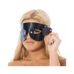 Premium Leather Blindfold with Detachable Blinkers for Ultimate Sensory Play - Image 2