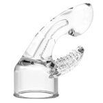 Power Head Dual Stimulation Wand Attachment for Ultimate Pleasure