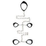 Premium Leather Hand and Foot Cuffs for Women - Stylish Restraints for Ultimate Comfort