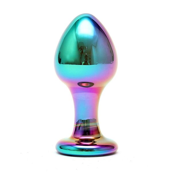 Melany Multi-Coloured Glass Anal Dildo - Sensual Pleasure for Intimate Moments