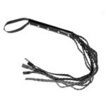 Premium 25.5 Inch Leather Whip - Durable & Stylish for Performance and Play