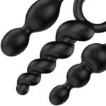 Satisfyer Booty Call Set Of 3 Black Anal Plugs - Image 3