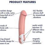 Satisfyer Vibes Master Nature Rechargeable Vibrator - Image 4