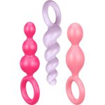 Explore Pleasure: Satisfyer Booty Call Set of 3 Multicolour Anal Plugs - Image 2