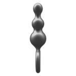 ToyJoy Buttocks The Stuffer: 3-Ball Metallic Silicone Plug for Ultimate Pleasure - Image 3