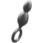 ToyJoy Buttocks The Plugger 2 Balls - Metallic Silicone Anal Plug for Ultimate Pleasure