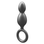 ToyJoy Buttocks The Plugger 2 Balls - Metallic Silicone Anal Plug for Ultimate Pleasure - Image 2