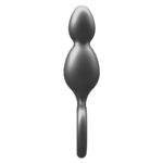 ToyJoy Buttocks The Plugger 2 Balls - Metallic Silicone Anal Plug for Ultimate Pleasure - Image 3