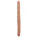 ToyJoy Get Real 16 Inch Double Dildo - Realistic Flesh Color for Ultimate Pleasure - Image 2