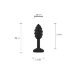 ToyJoy Swirl Anal Plug – Premium Silicone Butt Plug for Comfortable Anal Play - Image 2