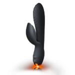 Rocks Off Everygirl Black Rechargeable Rabbit Vibrator - Ultimate Pleasure & Versatility - Image 3