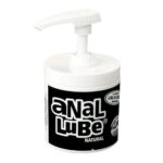 Natural Anal Lube in Pump Dispenser - 135ml for Smooth Comfort
