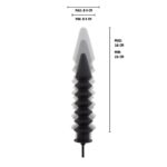 Hidden Desire Extreme Expert Inflatable Ribbed Plug – Adjustable Pleasure for Ultimate Satisfaction - Image 4