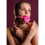 Taboom Malibu Rose Ball Gag - Stylish BDSM Accessory for Ultimate Pleasure - Image 2