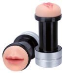 Realstuff 2-in-1 Mouth and Vagina Hummer Masturbator for Ultimate Pleasure - Image 2
