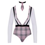 Chic School Girl Costume for Fun Dress-Up and Themed Parties - Image 4