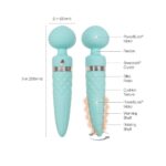 Discover Ultimate Relaxation with Pillow Talk Sultry Wand Massager - Powerful & Luxurious - Image 4