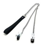 Adjustable Nipple Clamps with 40cm Lead - Perfect for Sensual Play