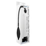ToyJoy Rock Hard Black & Clear Penis Power Pump for Enhanced Performance - Image 3