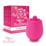 Skins Rose Buddies The Rose Flix Pink Clitoral Massager - Ultimate Pleasure Experience - Image 2